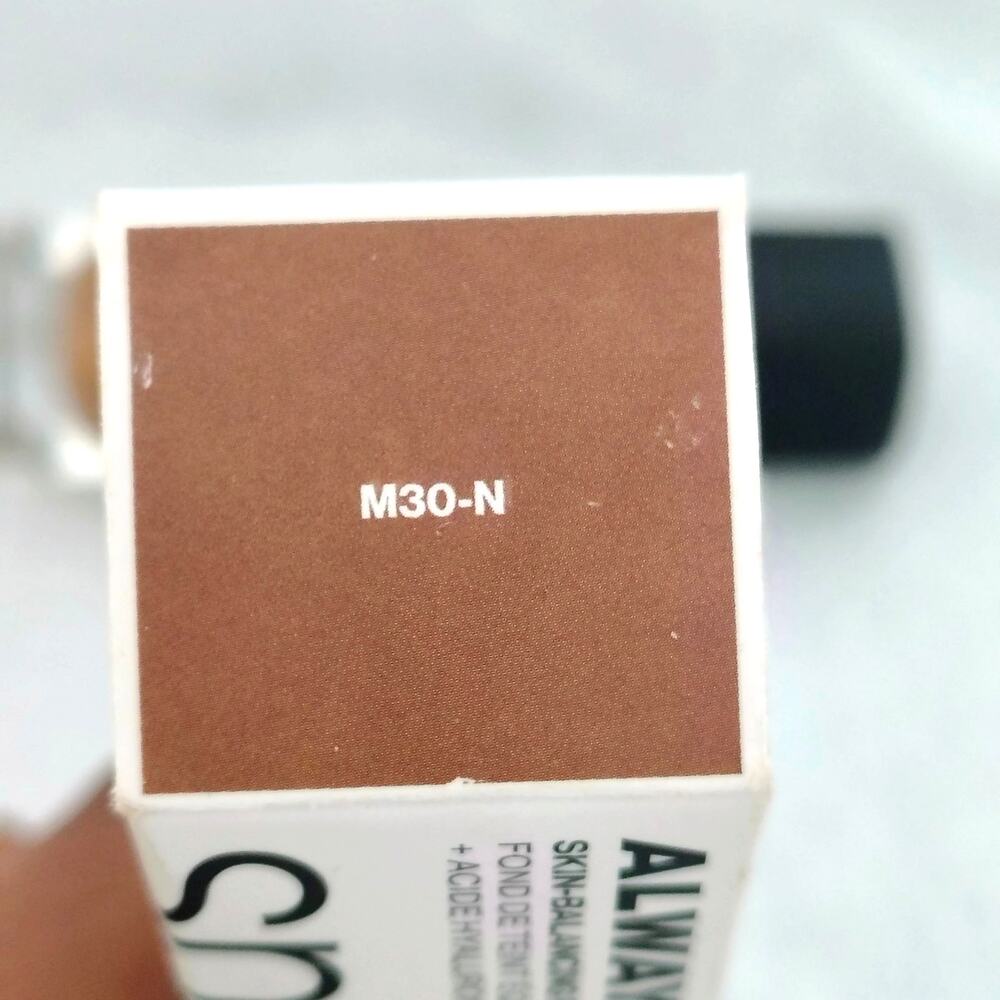 Smashbox Always On Skin Balancing Foundation M30-N Hyaluronic Acid 1 oz. New - Picture 2 of 6